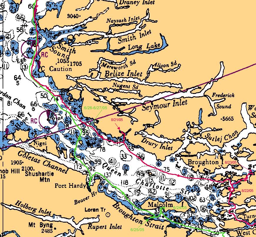 Click dates for large scale anchorage charts